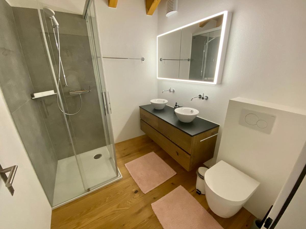 Moderne Dachwohnung Naehe Zermatt Mit Balkon 태쉬 외부 사진