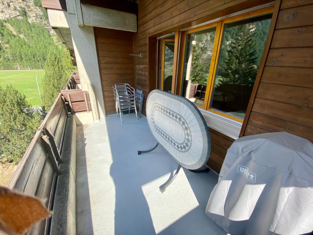 Moderne Dachwohnung Naehe Zermatt Mit Balkon 태쉬 외부 사진