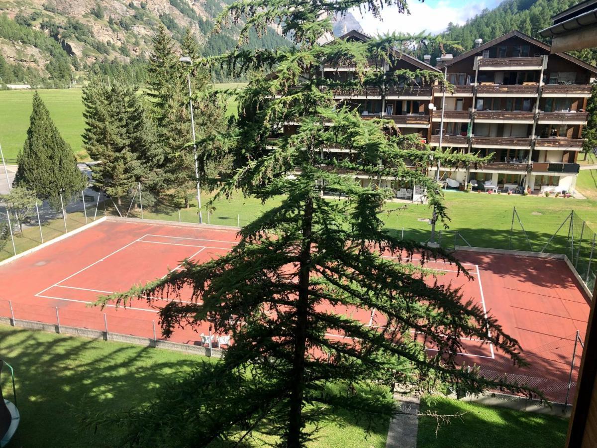 Moderne Dachwohnung Naehe Zermatt Mit Balkon 태쉬 외부 사진