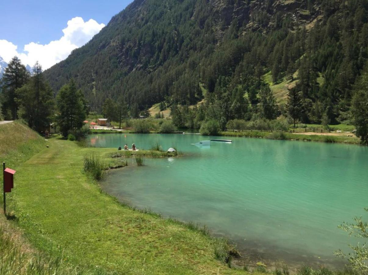 Moderne Dachwohnung Naehe Zermatt Mit Balkon 태쉬 외부 사진